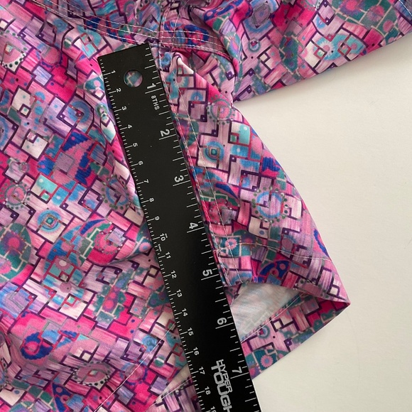 Bertigo Graphic Print Swim Shorts Sz M Multicolor Quick Dry Beach Summer Comfort - Picture 6 of 10